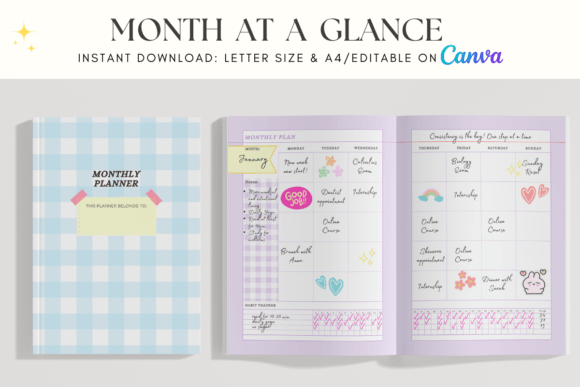 A Practical Look at the Editable Cute Monthly Planner Template