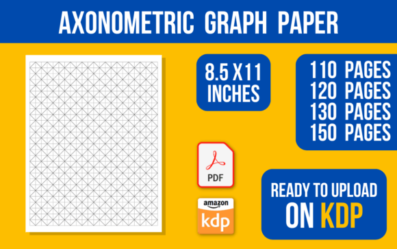 Axonometric Graph Paper for KDP Publishing