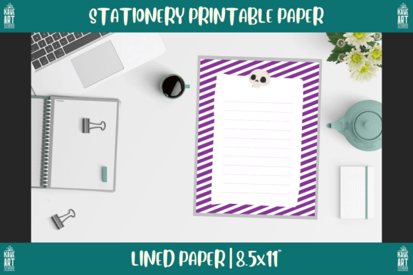 Bordered Stationery Printable Paper 094