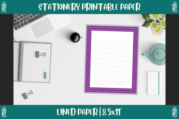 Bordered Stationery Printable Paper 125: A Versatile Tool for Creativity and Organization