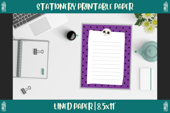 Bordered Stationery Printable Paper 174