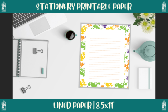 Bordered Stationery Printable Paper 220: A Practical Tool for Creators, Planners, and Small Business Owners