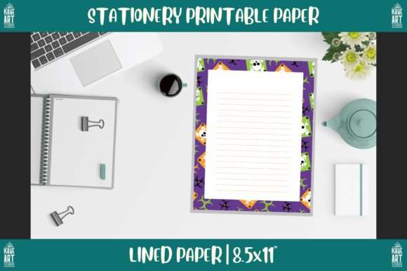 Bordered Stationery Printable Paper 221