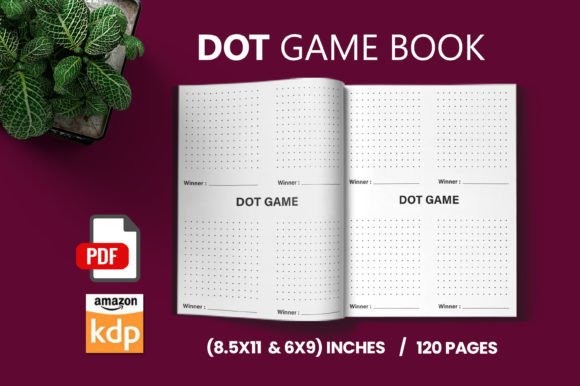 Dots Boxes Game: A Versatile KDP Interior for Thoughtful Publishers