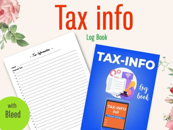 Editable Tax Information Planner KDP