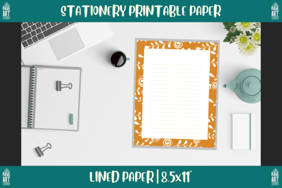 How to Get the Most from Bordered Stationery Printable Paper 206 for Your KDP Business and Creative Projects