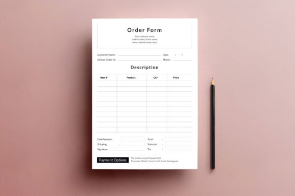 Order Form Planner: A Strategic Tool for Clearer Operations and Better Decisions