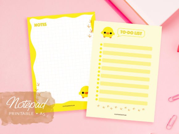 Printable Duckie Notepad: Why Flexible Digital Planning Works Better Than You Think