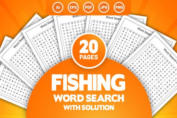 The Strategic Value of a Fishing Word Search Puzzle for KDP Publishers and Creators